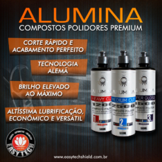 Composto Polidor Alumina Medium Cut – Refino 500ml – Easytech