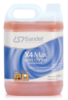 Sandet – X4 Max Sem Cheiro 5L