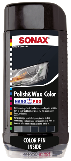 Polish & Wax Black NanoPro Sonax